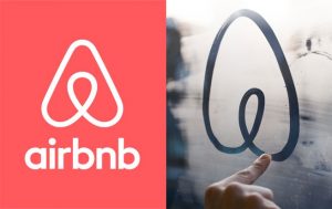Airbnb logotyp.